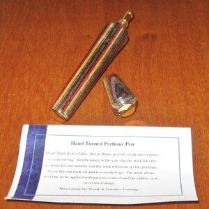Hand Turned Perfume Pen by Frank & Jennifer Jennings